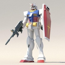 gundam robô brinquedo sci fi jogos brinquedos mecha japão anime 3d print model - Mito3D