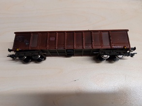 h0 1-87 scale boxcar eanos-x 056 railway model train railroad wagon freight transport hobby diy miniatures mechanical rail 3d print model - Mito3D