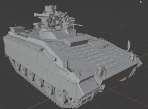 ölçeklenebilir marder 1a5a1 ifv h0 demiryolu model kendin yap minyatürler mekanik tank araç askeri ordu savaş makine spz marder1a5a1 hobi 3d print model - Mito3D
