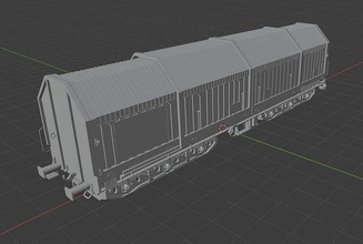 h0 1-87 scale sahimms 900 freight car railway model train railroad wagon transport hobby diy miniatures mechanical rail modelrailway 3d print model - Mito3D