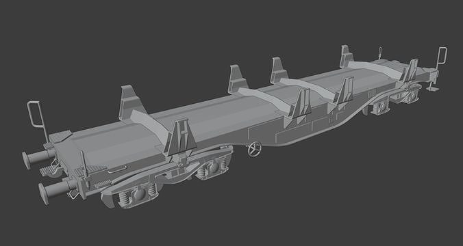 h0 1 87 escala smmnps plano vagão estrada ferro modelo trem ferrovia frete transporte passatempo faça miniaturas mecânico trilho rodovia 3D print model - Mito3D