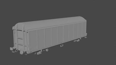 h0 1-87 scale sncf h38 freight car railway model train railroad wagon transport hobby diy miniatures mechanical rail modelrailway 3d print model - Mito3D