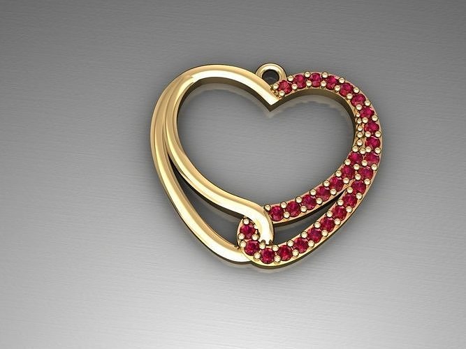 h84 diamante collar anillos joyería joya gemas Moda oro diseño plata anillo elegante brillante pulsera arete colgante pendiente zafiro mujer Boda 3D print model - Mito3D