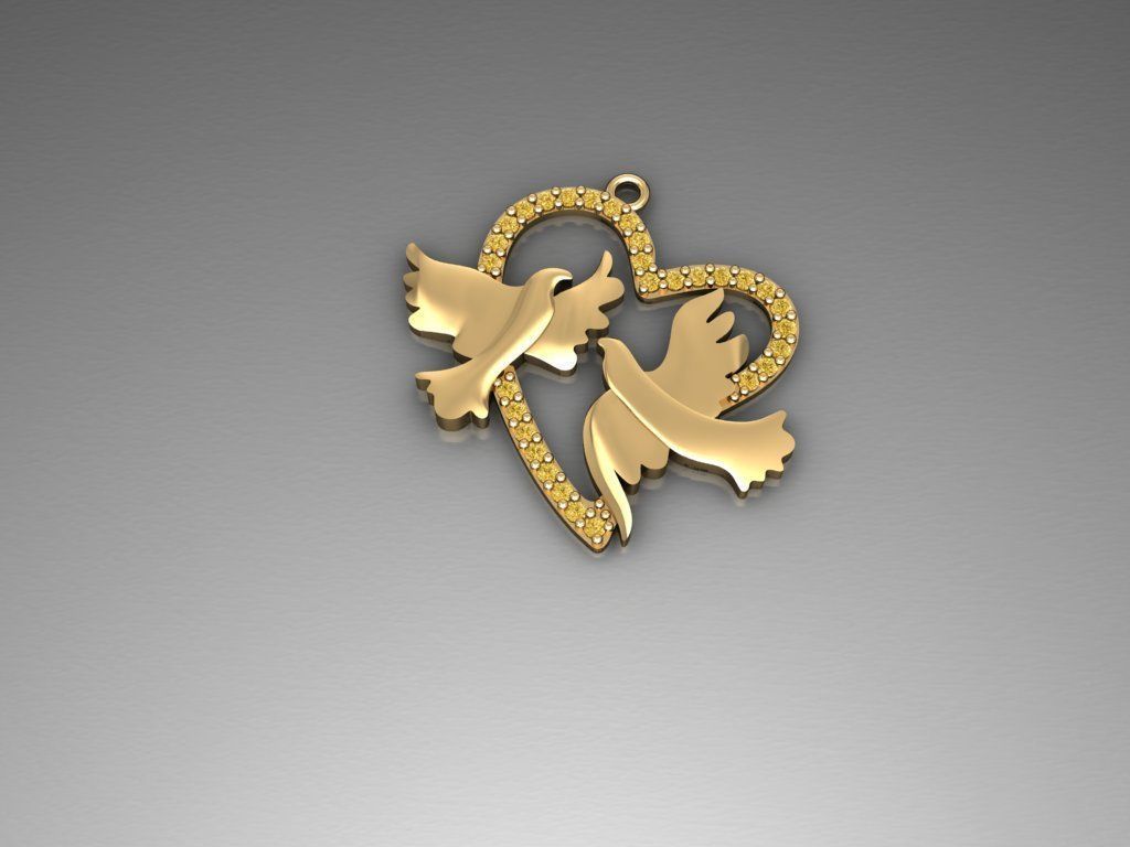 h91- diamond necklace rings jewelry gems fashion gold design silver ring elegant shining gem bracelet earring pendant sapphire women wedding 3D print model - Mito3D