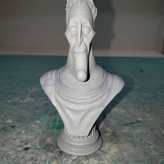 Hades büst stl karikatür Herkül heykel 3dcartoon minyatürler karakter Yunanistan fantezi oyun 3dhades villa animasyon hadesbust 3dsculpt 3dbust Sanat heykeller 3d print model - Mito3D