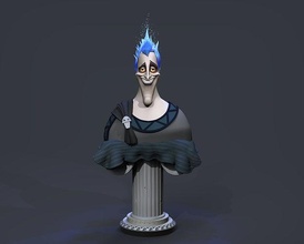 hades aid disney cartoon stylized collectibles hercules games toys 3d print model - Mito3D