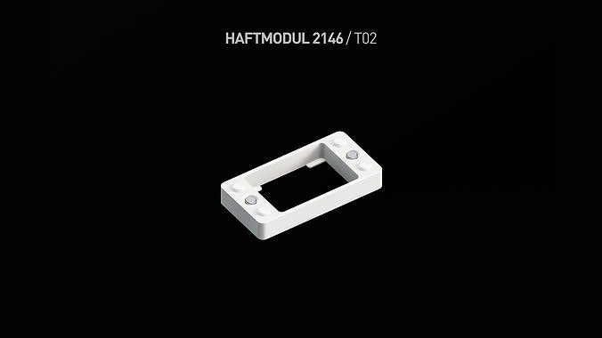 haftmodul 2146 t02 imprimable pla hc sr04 DIY elctronics loisir électronique couverture haftmodul2146 arduino framboise méga uno nano Daniel 3d impression 3D print model - Mito3D