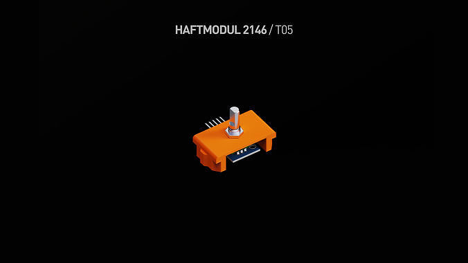 haftmodul 2146 t05 DIY Elektronik Potentiometer Hobby haftmodul2146 Decke Arduino Himbeere Mega uno Nano Daniel 3d drucken 3D print model - Mito3D
