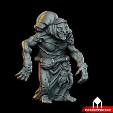 hag fantasy creature dnd monster witch dark undead dungeons dragons rpg model miniature games toys board 3d print model - Mito3D