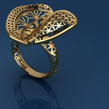 halka 7 gioielli oro anello matrimonio gemma di fidanzamento gioiello stampabile diamante argento diamanti moda d'oro engagem cad la collana e bellezza rhino anelli 3d print model - Mito3D