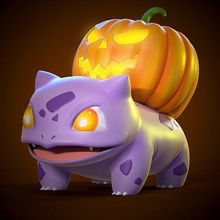 halloween bulbasaur pokémon pokemons nintendo charizard charmender pikachu mewtwo spiele pokemongo spielzeuge 3d print model - Mito3D