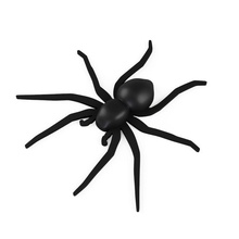 víspera santos decoraciones araña murciélago horror miedo escalofriante insecto juegos juguetes 3d print model - Mito3D