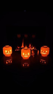 Halloween lego tête pack LED bougie lumière lampe citrouille enfant jouet horreur effrayant morte fantôme art 3d print model - Mito3D