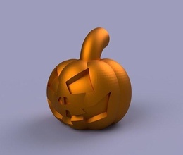 halloween pumpkin hookah mouthpiece adaptador cachimba calabaza adapter hobby diy mouthtip mouth 3d print model - Mito3D
