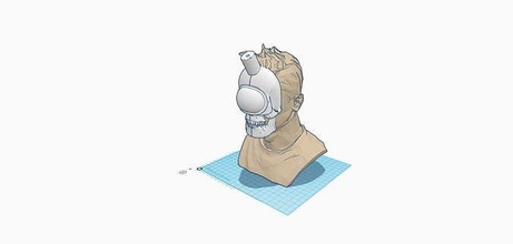 halloween skull mask 5 1 package minotaur unicorn jack lantern fashion 3d print model - Mito3D