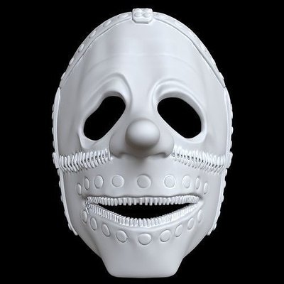 bruxas nó corredio chris fehn mascarar longo chrisfehn nariz zbrush música moda 3d print model - Mito3D