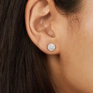 aréola brincos 60 noivado anel Tiffany joalheria diamante argolas gema Casamento jóias jóia ouro imprimível Eterno Alto 3d print model - Mito3D