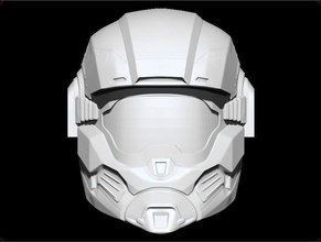 aureola hazop casco airsoft cosplay 3dshophelmet espacio máscara juegos juguetes juego accesorios guerrero caballero guerra armadura 3d print model - Mito3D