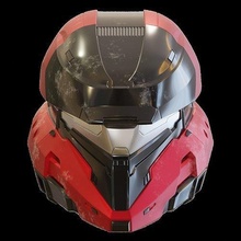halo infinite celox mkvii core helmet 3d model mk7 343 scout master chief cosplay hobby diy 3d print model - Mito3D
