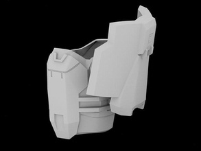 Halo infini mk vii hampus épaule tampon 3d impression fichier armure atteindre cosplay costume moule loisir DIY 3d print model - Mito3D