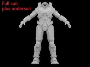 halo infinite mk vii suit 3d print files armor file reach cosplay costume resin hobby diy 3d print model - Mito3D