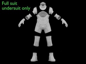 aureola infinito mk vii traje interior 3d impresión archivos pie guantes ropa armadura expediente alcanzar cosplay disfraz resina pasatiempo 3d print model - Mito3D