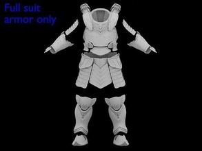 alone infinito yoroi armatura 3d Stampa File file raggiungere cosplay costume completo uomo resina passatempo Fai 3d print model - Mito3D