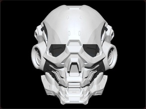 aréola locus personalizadas capacete visão airsoft cosplay 3dshophelmet jogos brinquedos acessórios 3d print model - Mito3D
