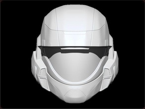 aureola odst casco airsoft cosplay 3dshophelmet máscara espacio juegos juguetes juego accesorios 3d print model - Mito3D
