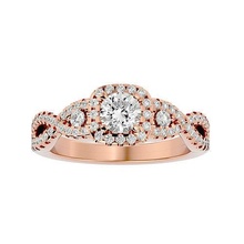 alone solitario nozze fidanzamento squillare 360 visualizza gioielleria gruppo musicale womenring oro diamante anelli donne stampabile 3d print model - Mito3D
