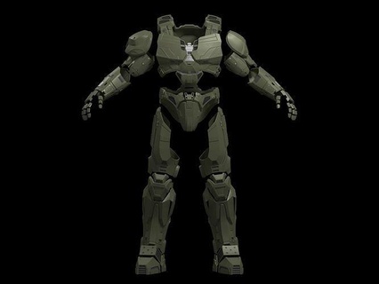 aureola guerras 2 mk iv armadura 3d impresión archivos expediente 4 cosplay disfraz Maestro jefe espartano traje usable bricolaje diy accesorios pasatiempo 3d print model - Mito3D