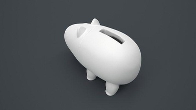 hamm toy story 3d print cartoon fantasy cute piggy bank pig games toys 3d print model - Mito3D