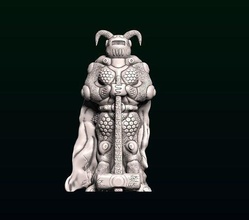 çekiç şövalye savaşçı viking silahlar zırh haçlı ortaçağa ait fantezi kask 3dprint heykel oyuncak minyatür sakson kral savaş sanat heykeller 3d print model - Mito3D
