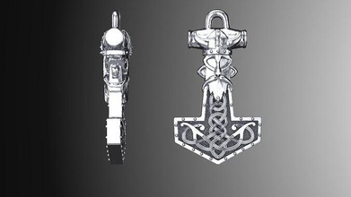 hammers russia sledgehammers hard tool industrial luxury jewelry gold silver printable pendant platinum exclusive 3djewelry pendants statue stone illustration 3d print model - Mito3D