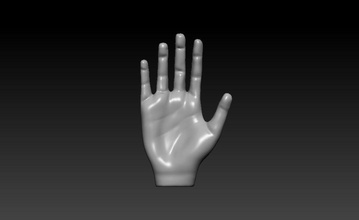 mão 3d modelo arte 3dmodel zbrush escultura estátua humano esculturas 3d print model - Mito3D