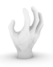 main doigts humain pureté personnage portant oggetti scultura art sculptures 3d print model - Mito3D