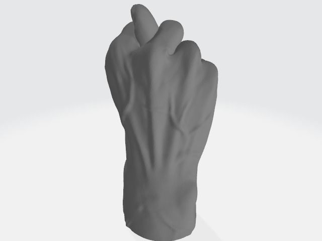 Hand Geste Zeichnung Malerei Dekor dekorativ Haus 3D print model - Mito3D