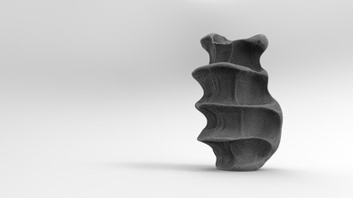 mão modelado de forma livre a arte simplicidade freefrom natureza scan varreduras réplicas verifica 3d print model - Mito3D
