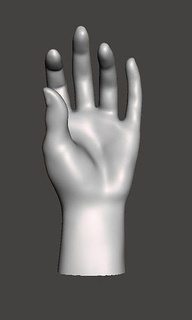 hand sculpture display woman body anatomy conceptual character skin health idea decorations jewelry hipoly art sculptures 3d print model - Mito3D