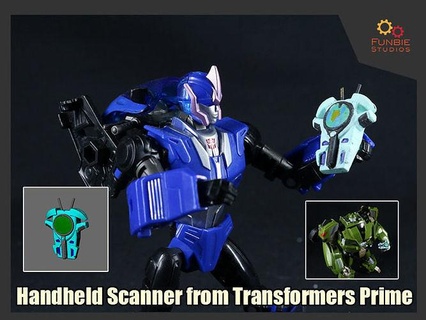 handheld scanner transformers prime addon games toys 3d print model - Mito3D