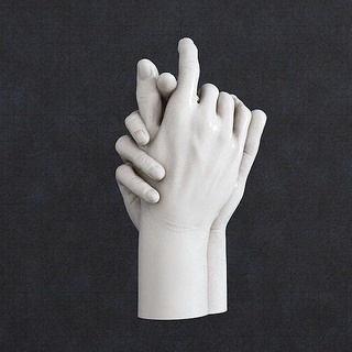 hands hand people sculpture jewelry jewellery body human anatomy art sculptures 3d print model - Mito3D
