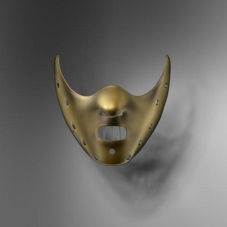 canibal lecter mascarar rímel cara cosplay moda arte modelagem nerd esculturas filme escultura rosto 3d print model - Mito3D
