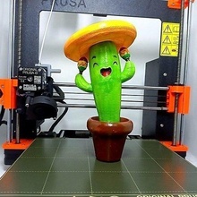 happy cactus cute table decor hidden storage 3d model cool stunning funny fancy durable adorable games toys 3d print model - Mito3D