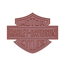 harley davidson harley cranio motore ali angelo logo vivere to cavalcata motociclo motociclista bas sollievo cnc 3d stampa stampa arte sculture 3d print model - Mito3D