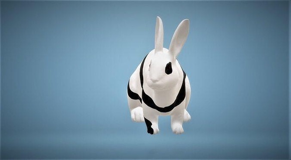 hase Hase Tier niedlich Haustier Natur Kaninchen Zoo Baby Kunst Skulpturen 3d print model - Mito3D