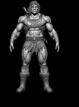he-man man character anatomy human heman toys games skeletor game body vintage cartoon 3dcartoon science 3d print model - Mito3D