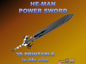 he-man power sword 2002 - life size he man heman universe grayskull skeletor adam masters mastersoftheunivers cosplay lifesize hobby diy games toys 3d print model - Mito3D