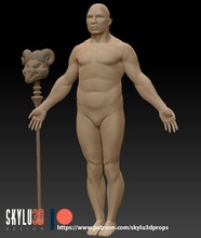 he homme squelette personnel stl heman bâton hémansword loisir diy mécanique pièces 3d print model - Mito3D