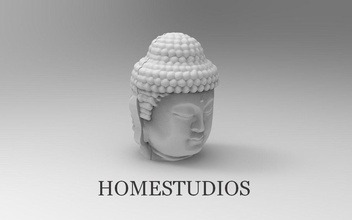 tête of bouddha pièces bouddhisme or argent boucles d'oreilles sterling imprimable engagement bague bracelet bijoux 3d print model - Mito3D