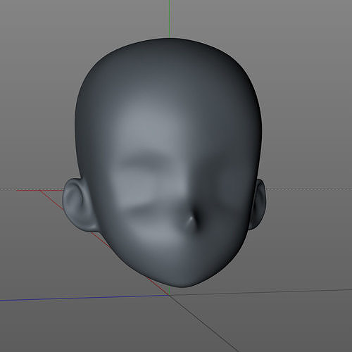 cabeça boneca estatueta mulher menina arte passatempo faça 3D print model - Mito3D